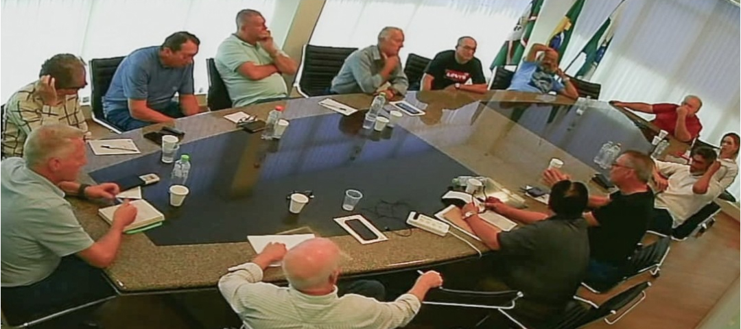 Reunião com presidentes de sindicatos filiados